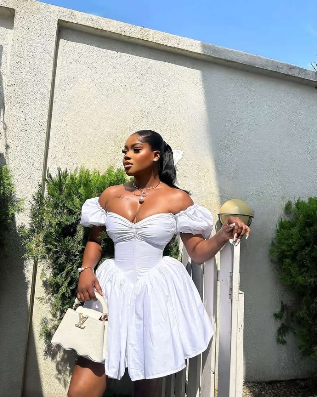 Demure short Sundress 